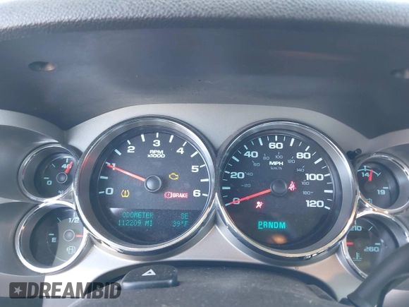 2013 Chevrolet Silverado 1500 LT with VIN 3GCPKSE79DG160065, listed as a IAAI auction lot 41793112 with 112,209 mi miles and . Bid and sale history available at DreamBid. Image 7.