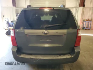 2006 Kia Sedona LX with VIN KNDMB233566078132, listed as a Copart auction lot 75662434 with 223,318 mi miles and Salvage Title. Bid and sale history available at carsss.com. Image 6.