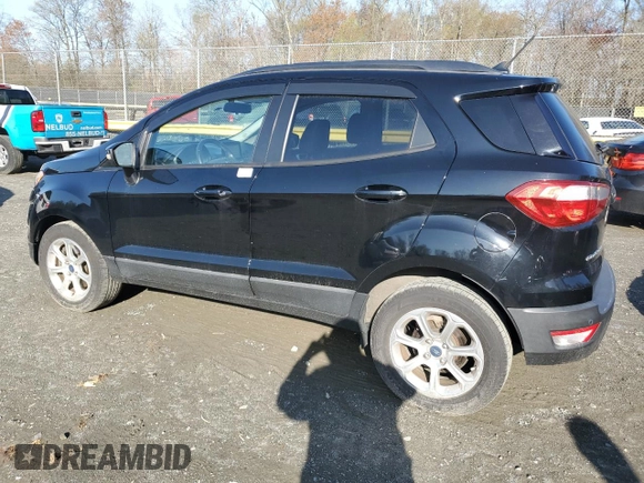 2018 Ford EcoSport SE with VIN MAJ3P1TE4JC201718, listed as a Copart auction lot 50917485 with 88,047 mi miles and Salvage Title. Bid and sale history available at DreamBid. Image 2.