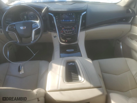 2020 Cadillac Escalade Premium Luxury with VIN 1GYS4CKJ3LR205116, listed as a Copart auction lot 87861635 with 90,708 mi miles and Salvage Title. Bid and sale history available at carsss.com. Image 8.