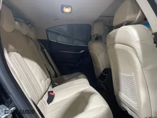 2014 Maserati Ghibli S Q4 with VIN ZAM57RTA9E1112724, listed as a Copart auction lot 53585485 with 45,525 mi miles and Salvage Title. Bid and sale history available at carsss.com. Image 6.