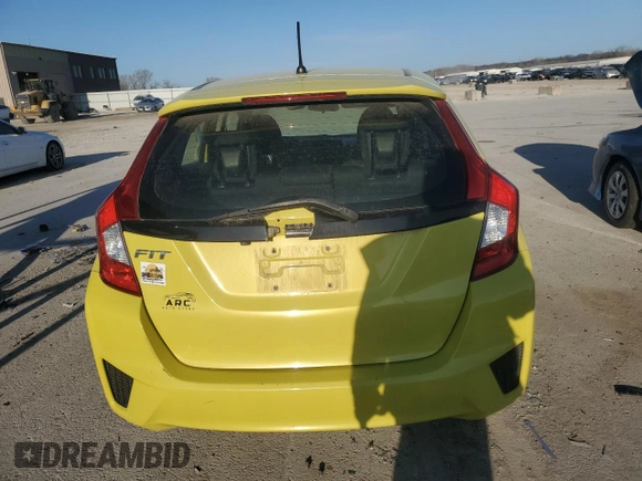 2016 Honda Fit LX with VIN JHMGK5H56GX020324, listed as a Copart auction lot 51052735 with 142,424 mi miles and Salvage Title. Bid and sale history available at carsss.com. Image 6.
