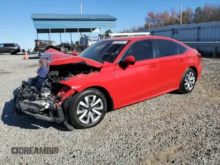 2024 Honda Civic LX z VIN 2HGFE2F20RH576701, wystawiony jako Copart lot #83652944 z przebiegiem Nie podano mil oraz Szkoda całkowita • Salvage title. Historia ofert i sprzedaży dostępna na DreamBid. Obrazek 1.