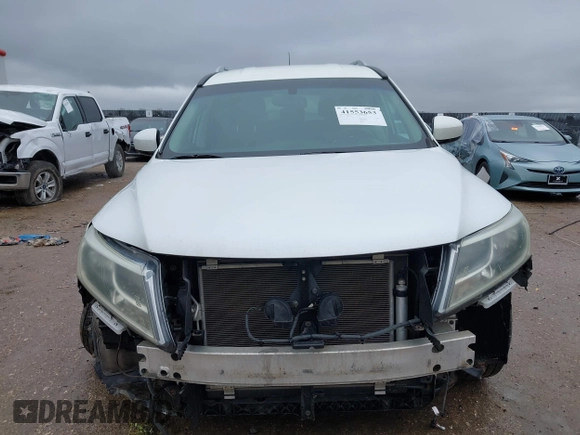 2016 Nissan Pathfinder Platinum with VIN 5N1AR2MM9GC650761, listed as a IAAI auction lot 41553653 with 79,695 mi miles and . Bid and sale history available at DreamBid. Image 13.