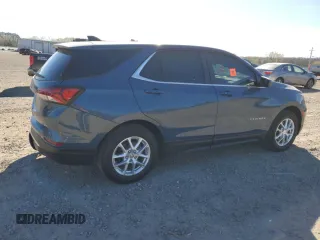 2024 Chevrolet Equinox LT with VIN 3GNAXKEG6RL254191, listed as a Copart auction lot 50173035 with 15,584 mi miles and Salvage Title. Bid and sale history available at DreamBid. Image 3.
