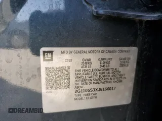 2018 Chevrolet Impala LT z VIN 2G1105S3XJ9166017, wystawiony jako Copart lot #50357715 z przebiegiem 94 861 mil mil oraz Czysty tytuł • Clean title. Historia ofert i sprzedaży dostępna na DreamBid. Obrazek 12.