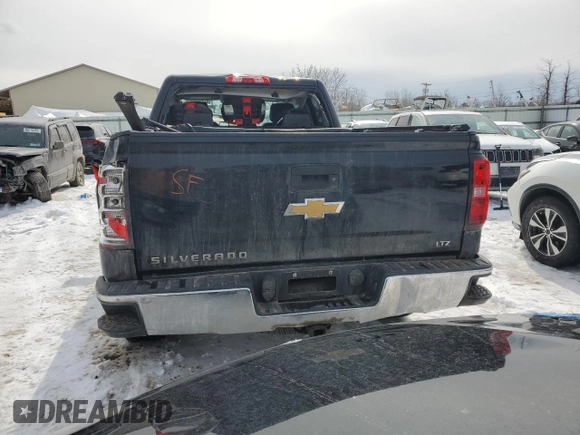2014 Chevrolet Silverado 1500 LTZ with VIN 1GCVKSECXEZ237970, listed as a Copart auction lot 47239065 with 147,896 mi miles and Salvage Title. Bid and sale history available at DreamBid. Image 6.