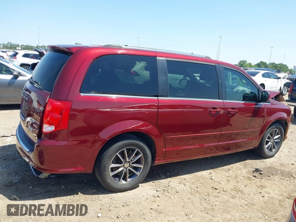 2017 Dodge Grand Caravan SXT with VIN 2C4RDGCG6HR581664, listed as a IAAI auction lot 41986539 with 111,164 mi miles and . Bid and sale history available at DreamBid. Image 14.