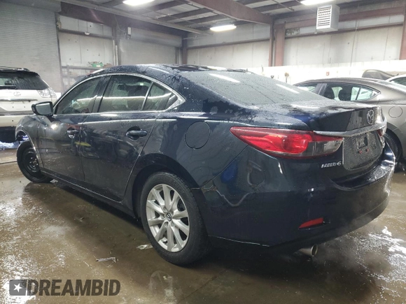 2016 Mazda 6 i Sport with VIN JM1GJ1U57G1415571, listed as a Copart auction lot 52508985 with 72,822 mi miles and Salvage Title. Bid and sale history available at DreamBid. Image 2.