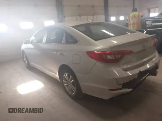 2017 Hyundai Sonata 2.4L with VIN 5NPE24AF8HH447863, listed as a IAAI auction lot 42039288 with 183,044 mi miles and . Bid and sale history available at carsss.com. Image 3.