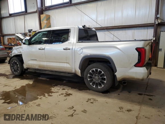 2023 Toyota Tundra Limited Hybrid with VIN 5TFJC5DB5PX015177, listed as a Copart auction lot 87896795 with 77,113 mi miles and Salvage title. Bid and sale history available at DreamBid. Image 2.