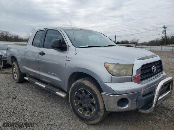 2007 Toyota Tundra SR5 with VIN 5TFBT54197X009975, listed as a Copart auction lot 47538315 with 246,110 mi miles and Salvage Title. Bid and sale history available at carsss.com. Image 4.