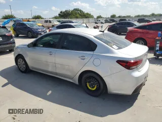 2020 Kia Rio LX with VIN 3KPA24AD5LE311667, listed as a Copart auction lot 61120824 with 129,523 mi miles and Salvage Title. Bid and sale history available at carsss.com. Image 2.