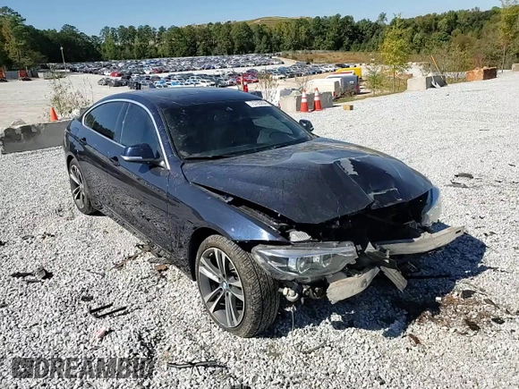 2020 BMW 4 Series 430i xDrive with VIN WBA4J3C03LBL11794, listed as a Copart auction lot 75765264 with 47,576 mi miles and Salvage title. Bid and sale history available at DreamBid. Image 11.