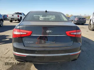2014 Kia Cadenza Premium with VIN KNALN4D75E5125970, listed as a Copart auction lot 76982544 with 151,816 mi miles and Salvage Title. Bid and sale history available at carsss.com. Image 6.