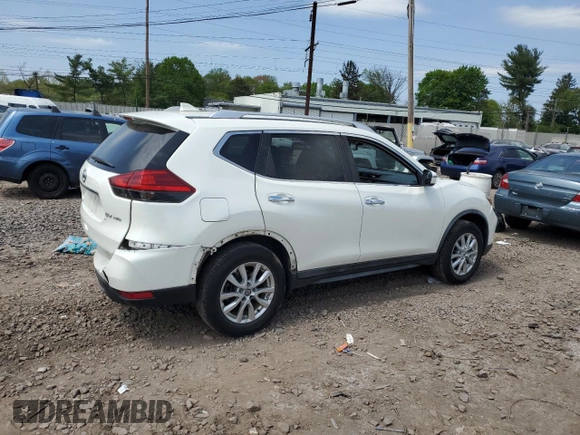 2018 Nissan Rogue SV with VIN KNMAT2MV8JP546051, listed as a Copart auction lot 55173445 with 71,735 mi miles and Salvage Title. Bid and sale history available at carsss.com. Image 3.