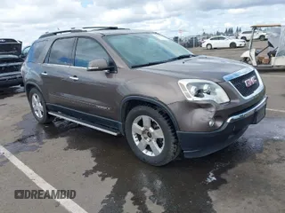 2008 GMC Acadia SLT1 with VIN 1GKER23778J240382, listed as a IAAI auction lot 41907009 with 177,545 mi miles. Bid and sale history available at carsss.com. Image 1.