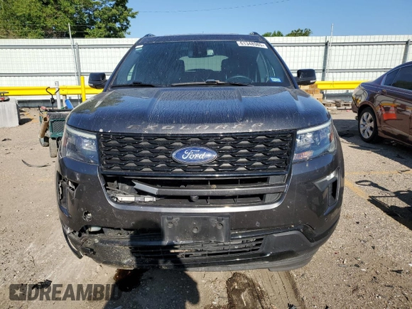 2018 Ford Explorer Sport z VIN 1FM5K8GT6JGA79581, wystawiony jako Copart lot #61348985 z przebiegiem 79 773 mil mil oraz Szkoda całkowita • Salvage title. Historia ofert i sprzedaży dostępna na DreamBid. Obrazek 5.