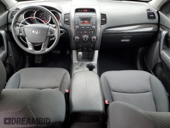 2013 Kia Sorento LX with VIN 5XYKT3A62DG422842, listed as a Copart auction lot 51766765 with 61,940 mi miles and Salvage Title. Bid and sale history available at carsss.com. Image 8.