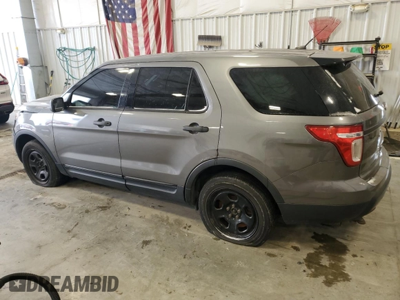2013 Ford Utility Police Interceptor with VIN 1FM5K8AR4DGA51506, listed as a Copart auction lot 89002865 with 267,670 mi miles and Non Repairable. Bid and sale history available at carsss.com. Image 2.