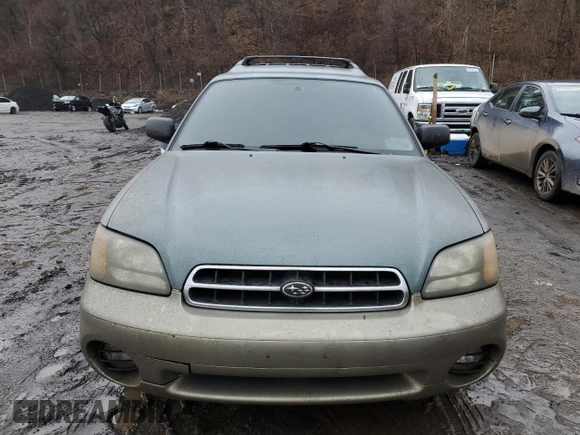2002 Subaru Legacy Outback with VIN 4S3BH665727661980, listed as a Copart auction lot 47190155 with 168,026 mi miles and Clean title. Bid and sale history available at DreamBid. Image 5.