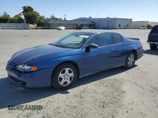 2005 Chevrolet Monte Carlo LS with VIN 2G1WW12E659116865, listed as a Copart auction lot 63853625 with 197,957 mi miles and Salvage title. Bid and sale history available at DreamBid. Image 1.