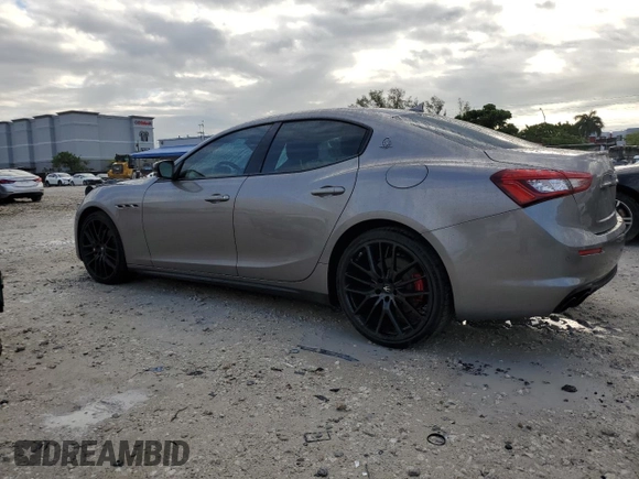 2019 Maserati Ghibli z VIN ZAM57XSA2K1328545, wystawiony jako Copart lot #56291895 z przebiegiem 53 625 mil mil oraz Tytuł czysty. Historia ofert i sprzedaży dostępna na DreamBid. Obrazek 2.