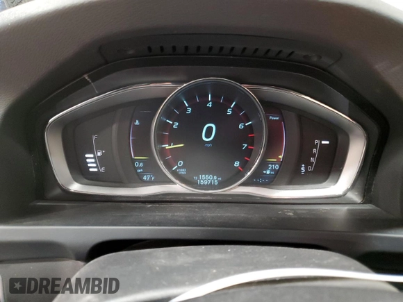 2015 Volvo S60 T6 Drive-E with VIN YV149MFK4F1349232, listed as a Copart auction lot 42994095 with 159,715 mi miles and Salvage Title. Bid and sale history available at carsss.com. Image 9.