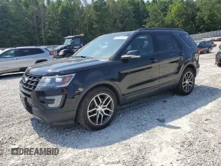 2016 Ford Explorer Sport with VIN 1FM5K8GT1GGA55066, listed as a Copart auction lot 62107415 with 212,916 mi miles and Salvage title. Bid and sale history available at DreamBid. Image 1.