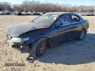 2006 Acura TSX with VIN JH4CL96826C018608, listed as a Copart auction lot 88307535 with 0 mi miles and Salvage Title. Bid and sale history available at carsss.com. Image 1.
