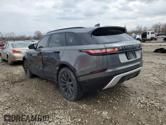 2019 Land Rover Range Rover Velar R-Dynamic SE z VIN SALYL2EX9KA779433, wystawiony jako Copart lot #47032255 z przebiegiem 70 070 mil mil oraz Czysty tytuł • Clean title. Historia ofert i sprzedaży dostępna na DreamBid. Obrazek 2.