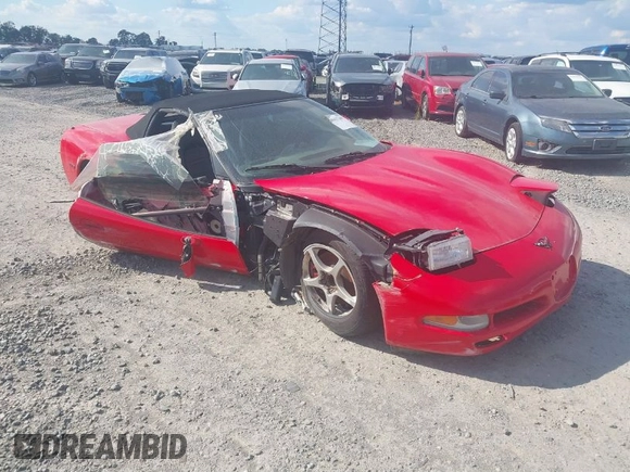 1998 Chevrolet Corvette with VIN 1G1YY32G7W5100799, listed as a IAAI auction lot 40437389 with 1 mi miles. Bid and sale history available at carsss.com. Image 1.