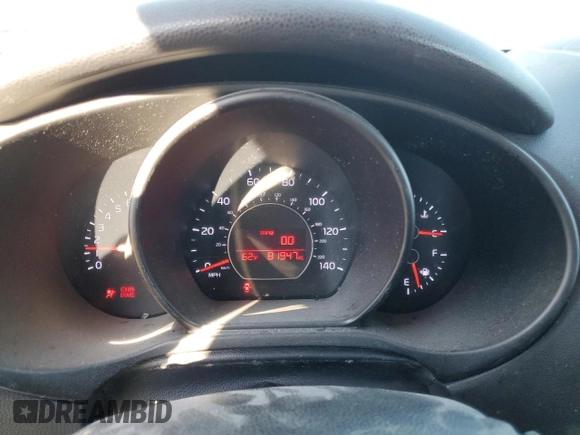2016 Kia Soul with VIN KNDJN2A26G7838729, listed as a Copart auction lot 48550675 with 81,947 mi miles and Salvage Title. Bid and sale history available at carsss.com. Image 9.