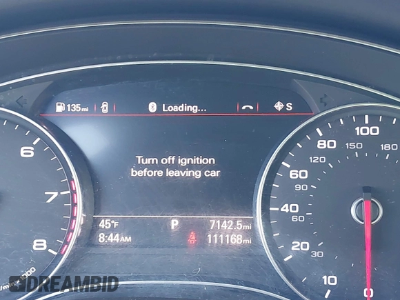 2017 Audi A6 Premium Plus with VIN WAUG8AFC6HN014463, listed as a IAAI auction lot 41931374 with 111,168 mi miles. Bid and sale history available at carsss.com. Image 15.