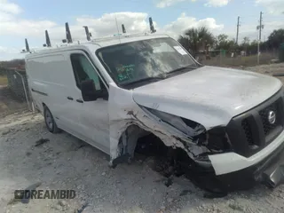 2021 Nissan NV Cargo S z VIN 1N6BF0KM6MN801397, wystawiony jako IAAI lot #32473383 z przebiegiem 43 735 mil mil oraz . Historia ofert i sprzedaży dostępna na DreamBid. Obrazek 1.