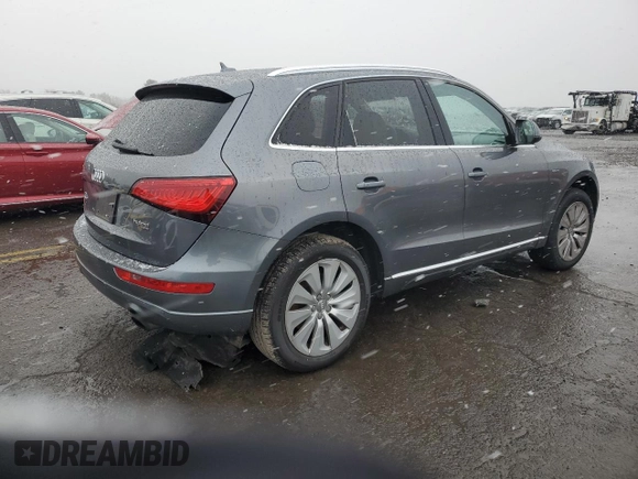 2013 Audi Q5 with VIN WA1C8BFP3DA018041, listed as a Copart auction lot 82975544 with 67,936 mi miles and Clean title. Bid and sale history available at DreamBid. Image 3.