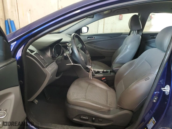 2011 Hyundai Sonata SE with VIN 5NPEC4AC2BH055861, listed as a Copart auction lot 49833385 with 184,815 mi miles and Salvage Title. Bid and sale history available at carsss.com. Image 7.