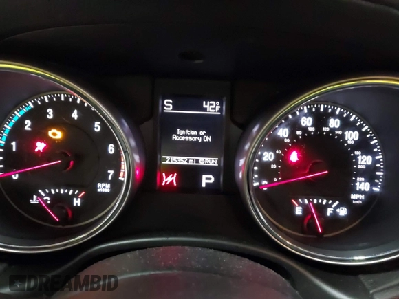 2013 Jeep Grand Cherokee Overland with VIN 1C4RJFCT9DC524605, listed as a IAAI auction lot 42016103 with 215,352 mi miles. Bid and sale history available at carsss.com. Image 7.