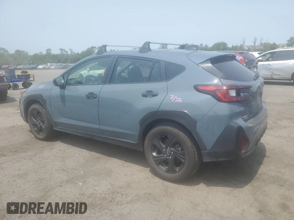2024 Subaru Crosstrek with VIN JF2GUABC1R8295061, listed as a Copart auction lot 59364855 with 8,877 mi miles and Salvage title. Bid and sale history available at DreamBid. Image 2.
