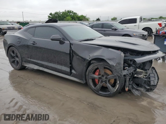 2018 Chevrolet Camaro 2SS with VIN 1G1FH1R73J0138621, listed as a Copart auction lot 51983115 with 77,634 mi miles and Salvage title. Bid and sale history available at DreamBid. Image 4.