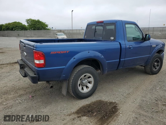 2007 Ford Ranger XL with VIN 1FTYR10U07PA58838, listed as a Copart auction lot 58838005 with 84,099 mi miles and Salvage title. Bid and sale history available at DreamBid. Image 3.