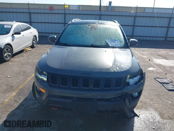 2019 Jeep Compass Trailhawk with VIN 3C4NJDDB2KT716281, listed as a IAAI auction lot 41840458 with 89,246 mi miles and . Bid and sale history available at DreamBid. Image 12.