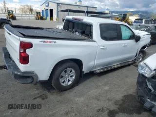 2024 Chevrolet Silverado 1500 LT with VIN 1GCUDDE85RZ289395, listed as a Copart auction lot 48326655 with 0 mi miles and Salvage Title. Bid and sale history available at carsss.com. Image 3.