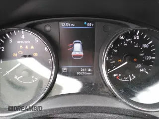 2020 Nissan Rogue S with VIN 5N1AT2MV0LC726307, listed as a Copart auction lot 87031644 with 90,218 mi miles and Salvage Title. Bid and sale history available at carsss.com. Image 9.