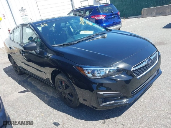 2019 Subaru Impreza with VIN 4S3GKAA66K3624212, listed as a IAAI auction lot 42070474 with 112,951 mi miles. Bid and sale history available at carsss.com. Image 1.