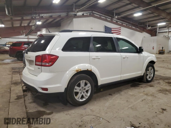 2012 Dodge Journey SXT z VIN 3C4PDCCG8CT311907, wystawiony jako Copart lot #50235855 z przebiegiem 105 136 mil mil oraz Czysty tytuł • Clean title. Historia ofert i sprzedaży dostępna na DreamBid. Obrazek 3.