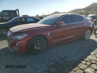 2019 Genesis G70 3.3T Advanced with VIN KMTG54LE2KU027924, listed as a Copart auction lot 42435405 with 47,200 mi miles and Salvage Title. Bid and sale history available at carsss.com. Image 1.