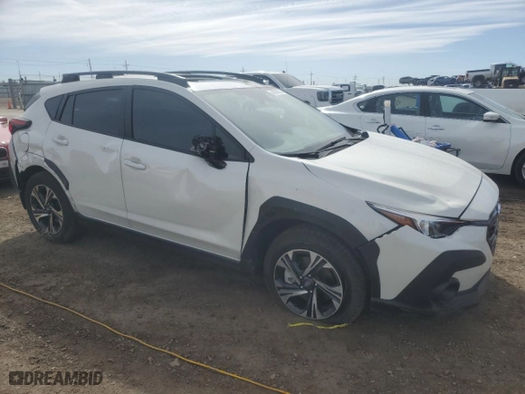 2024 Subaru Crosstrek Premium with VIN JF2GUADC6R8289995, listed as a Copart auction lot 48091955 with 26,518 mi miles and Salvage Title. Bid and sale history available at carsss.com. Image 4.