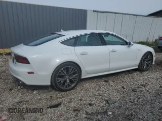 2018 Audi A7 Prestige with VIN WAU23AFC0JN050518, listed as a Copart auction lot 64416734 with 79,944 mi miles and Salvage Title. Bid and sale history available at carsss.com. Image 3.