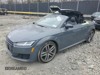 2017 Audi TT Roadster z VIN TRUT5CFV1H1005383, wystawiony jako Copart lot #48593615 z przebiegiem 56 233 mil mil oraz Szkoda całkowita • Salvage title. Historia ofert i sprzedaży dostępna na DreamBid. Obrazek 1.